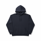 Stoic Grit Essential Plain Hoodie (Midnight Navy)
