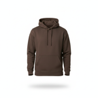 Stoic Grit Essential Plain Hoodie (Chocolate Brown)