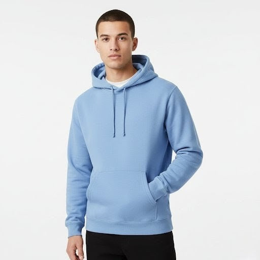 Stoic Grit Essential Plain Hoodie (Sky Blue)